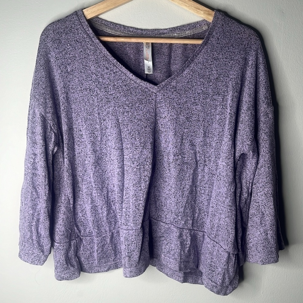 Women’s Medium Target Purple Pajama Shirt Gilligan & O’Malley